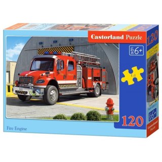 Puzzle 120el. fire engine CASTOR CASTOR