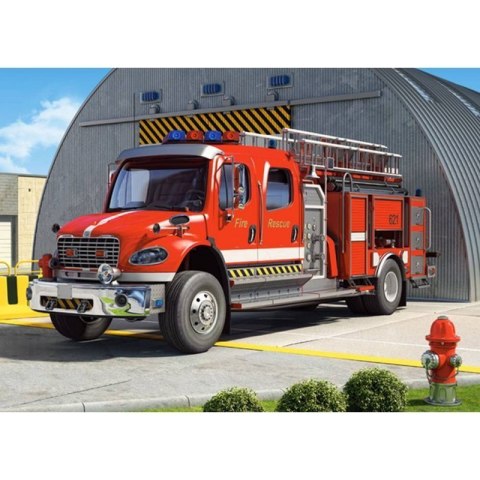 Puzzle 120el. fire engine CASTOR CASTOR