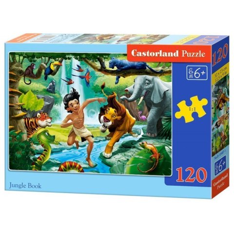 Puzzle 120el. jungle book CASTOR CASTOR