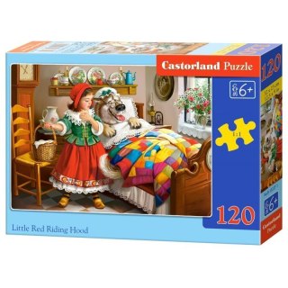 Puzzle 120el. red riding hood CASTOR CASTOR
