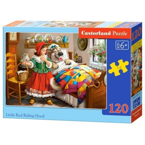 Puzzle 120el. red riding hood CASTOR CASTOR