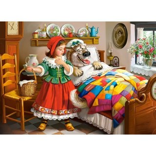 Puzzle 120el. red riding hood CASTOR CASTOR