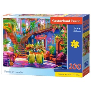 Puzzle 200 parrots in paradise CASTOR CASTOR