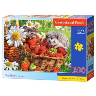 Puzzle 200 strawberry dessert CASTOR CASTOR