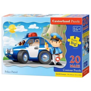 Puzzle 20el.maxi police patrol CASTOR CASTOR