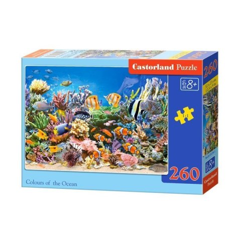 Puzzle 260 el. ocean colours CASTOR CASTOR