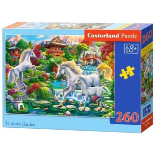 Puzzle 260 el. unicorn garden CASTOR CASTOR
