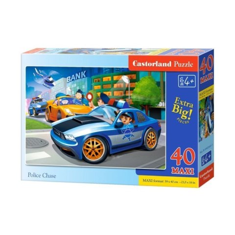 Puzzle 40 el.maxi police chase CASTOR CASTOR