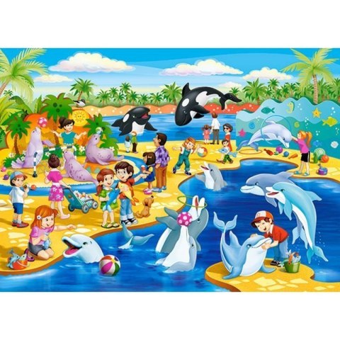 Puzzle 60el. dolphinarium CASTOR CASTOR