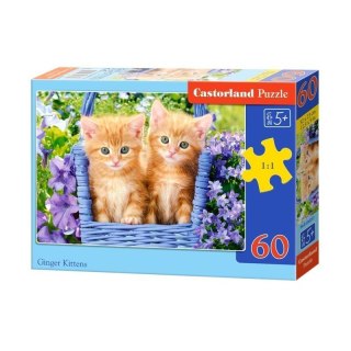 Puzzle 60el. ginger kittens CASTOR CASTOR