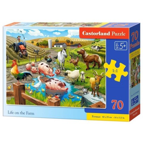 Puzzle 70 life on the farm CASTOR CASTOR