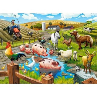 Puzzle 70 life on the farm CASTOR CASTOR
