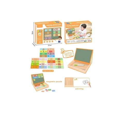 Puzzle magnetyczne EUROBABY ZABAWKI EUROBABY ZABAWKI