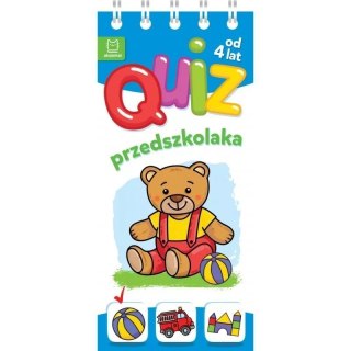 Quiz przedszkolaka z misiem 4+ AKSJOMAT