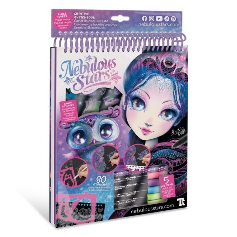 SZKIC. Z CZARNYMI KARTKAMI NEBULOUS