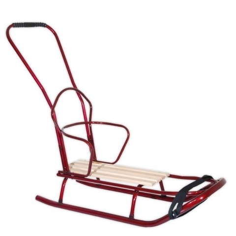 Sanki duże pchacz czerwone GUSIO GUSIO