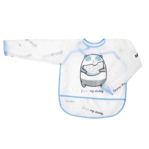 Śliniak z rękawem borsuk AKUKU ALBIS