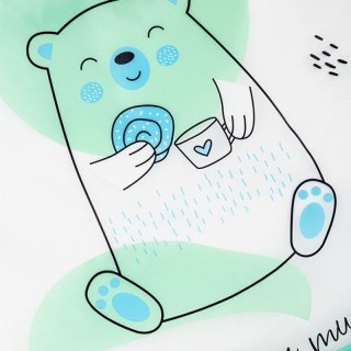 Śliniak z rękawem misio AKUKU ALBIS