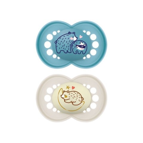 Smoczek original 16+ d&n boy MAM AKCESORIA MAM AKCESORIA