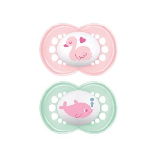 Smoczek original 6+ sealf girl MAM AKCESORIA MAM AKCESORIA