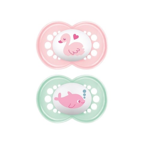 Smoczek original 6+ sealf girl MAM AKCESORIA MAM AKCESORIA