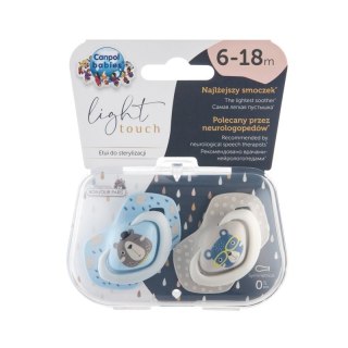 Smoczek sil sym 6-18m bonjour CANPOL BABIES CANPOL BABIES