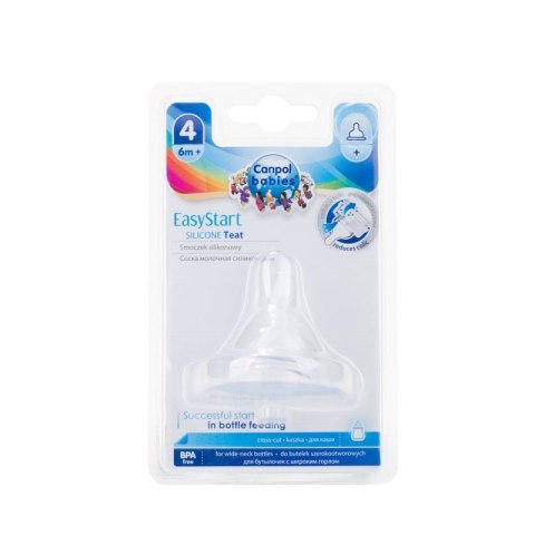 Smoczek szeroko silik.kaszka 1 CANPOL BABIES CANPOL BABIES