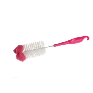 Szczot.do but.i sm. z gąb pink AKUKU ALBIS