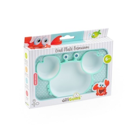Talerz krab miętowo-biały GILIGUMS GILIGUMS