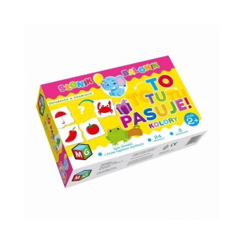 To tu pasuje-kolory-słonik bal MULTIGRA MULTIGRA