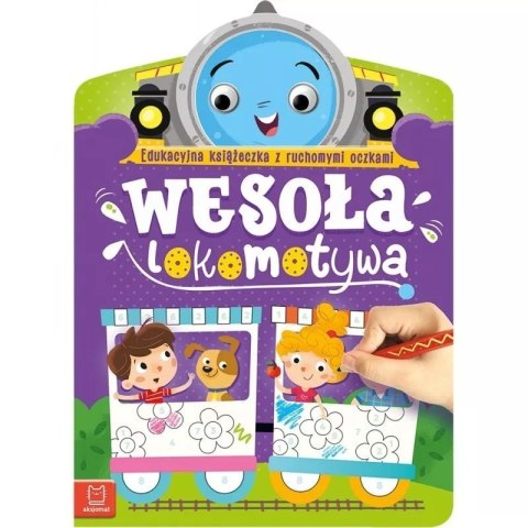 Wesoła lokomotywa z oczkami AKSJOMAT AKSJOMAT