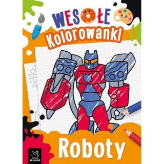 Wesołe kolorowanki roboty AKSJOMAT AKSJOMAT