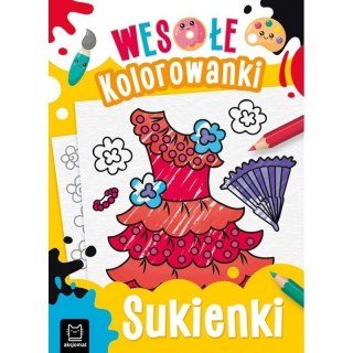 Wesołe kolorowanki sukienki AKSJOMAT AKSJOMAT