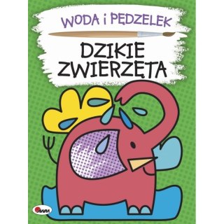 Woda i pędzelek dzikie zwierz. AWM WYDAWNICTWO AWM WYDAWNICTWO