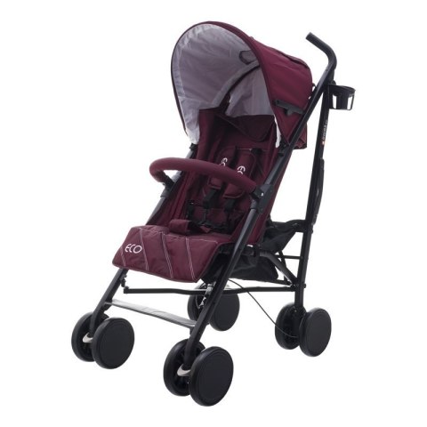 Wózek eco swiss design 300d purple red EUROBABY EUROBABY