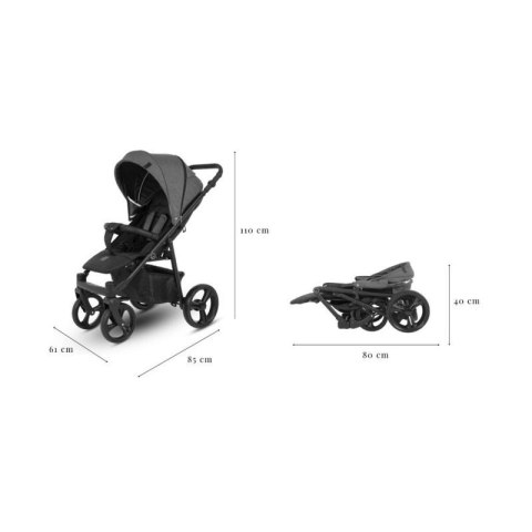 Wózek spacerowy eze 10 CAMARELO CAMARELO