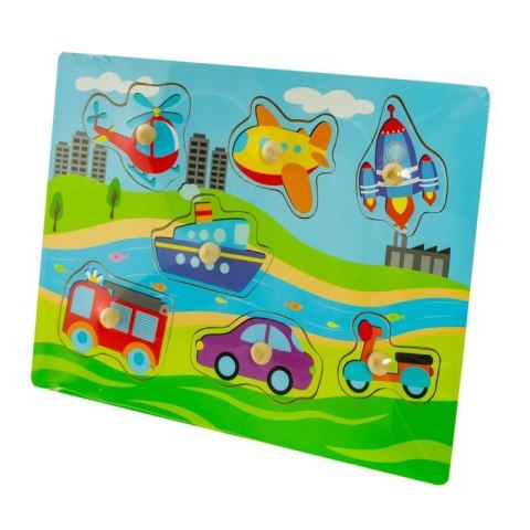 Zab puzzle 30x22 ulica EUROBABY ZABAWKI EUROBABY ZABAWKI