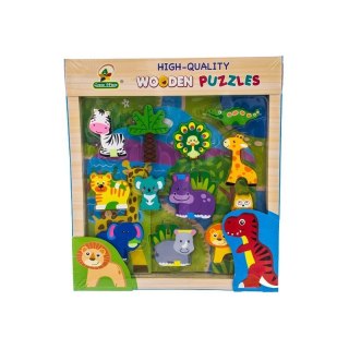 Zab puzzle safari klo 16h1138 EUROBABY ZABAWKI EUROBABY ZABAWKI