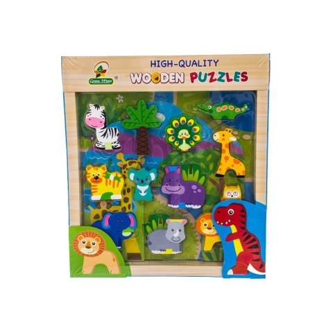Zab puzzle safari klo 16h1138 EUROBABY ZABAWKI EUROBABY ZABAWKI