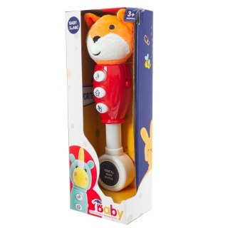 Zabawka pałka dźwięk. lis EUROBABY ZABAWKI EUROBABY ZABAWKI