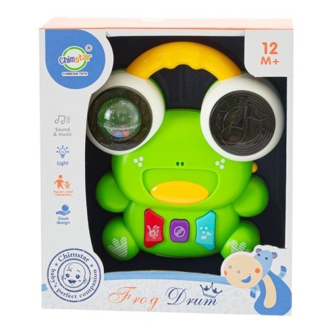 Zabawka pianino żaba EUROBABY ZABAWKI EUROBABY ZABAWKI