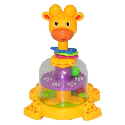 Zabawka piramida żyrafa EUROBABY ZABAWKI EUROBABY ZABAWKI