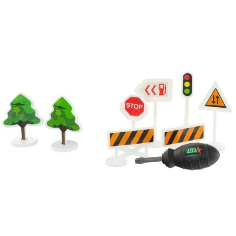 Zabawka pojazdy rolnicze do składania EUROBABY ZABAWKI EUROBABY ZABAWKI