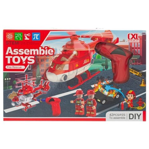 Zabawka skręcany helikopter EUROBABY ZABAWKI EUROBABY ZABAWKI