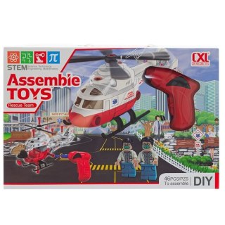 Zabawka skręcany helikopter EUROBABY ZABAWKI EUROBABY ZABAWKI