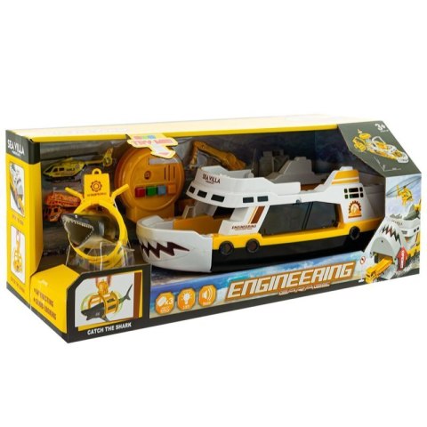 Zabawka statek budowlany EUROBABY ZABAWKI EUROBABY ZABAWKI