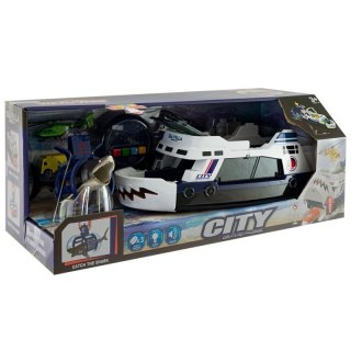 Zabawka statek policyjny EUROBABY ZABAWKI EUROBABY ZABAWKI