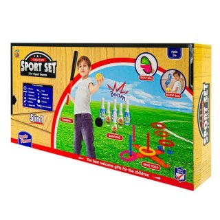 Zabawka zestaw sportowy 5w1 EUROBABY ZABAWKI EUROBABY ZABAWKI