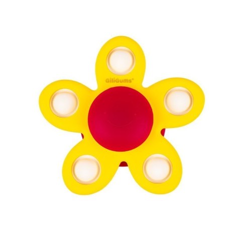 Zakręcony kwiatek pop it zółty GILIGUMS GILIGUMS