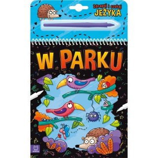 Zdrapuj szukaj jeżyka w parku AKSJOMAT AKSJOMAT